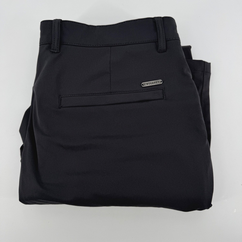 Twillory Performance Pants Mens 36x30**  Tailored Fit Technical Fabric Dark Gray
